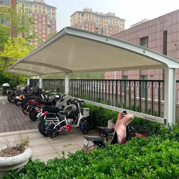 榕江县膜结构电动车棚